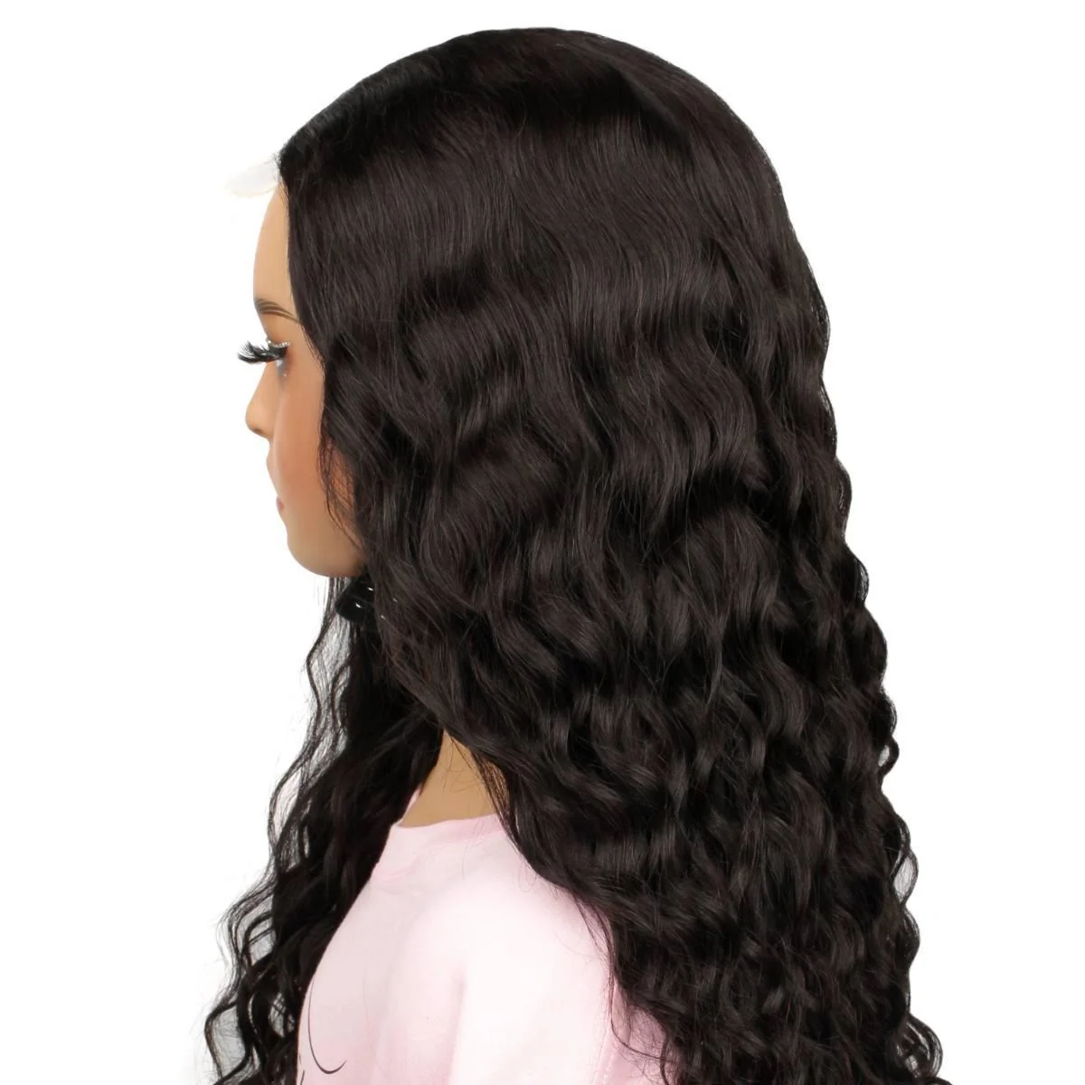 Natural Wave human hair wig