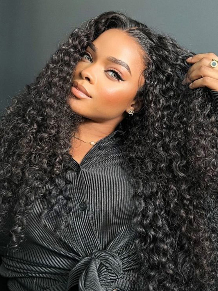 Deep Curly human hair wig